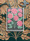 November Month Flowers Card - DIGS