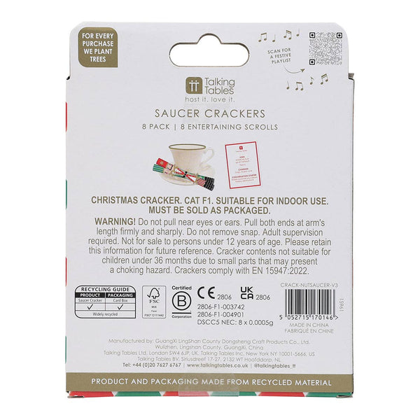 Nutcracker Saucer Crackers - DIGS