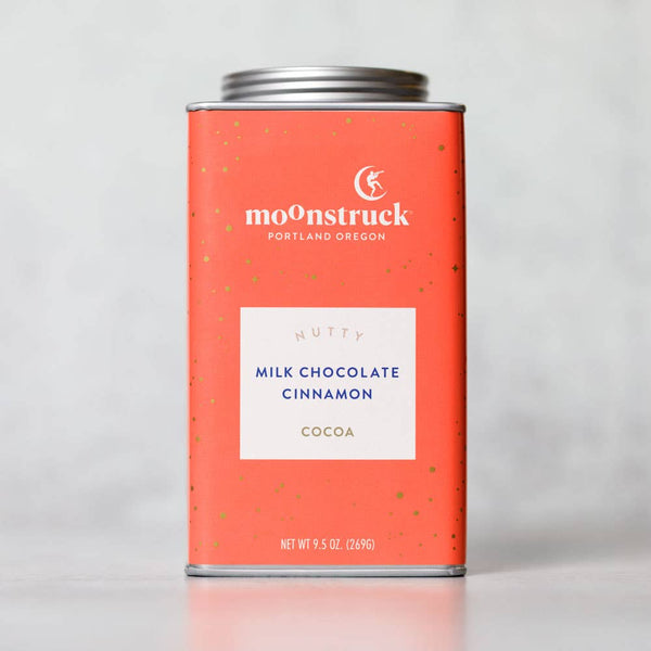 Nutty: Cinnamon Milk Chocolate Hot Cocoa Tin - DIGS
