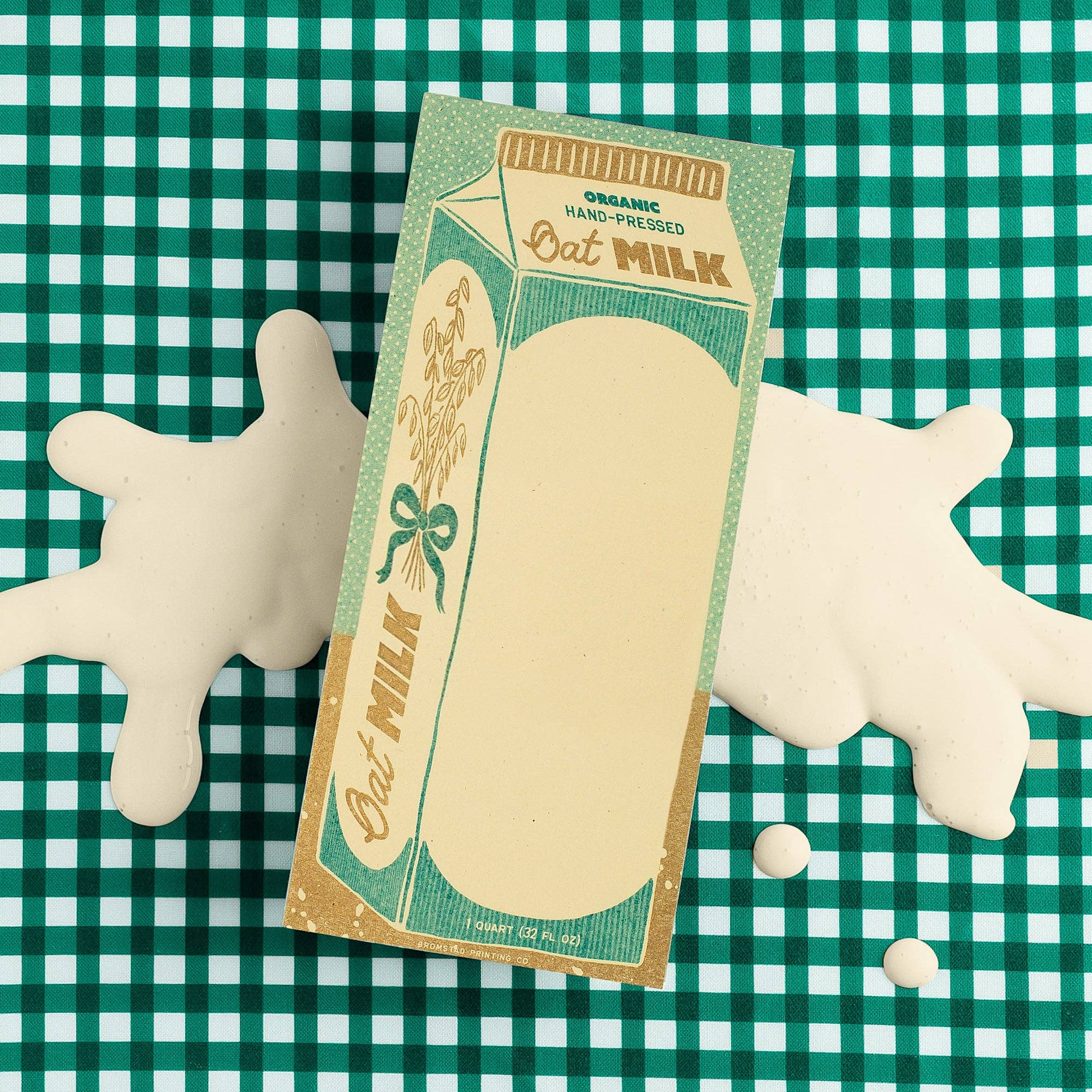 Oat Milk Risograph Notepad - DIGS