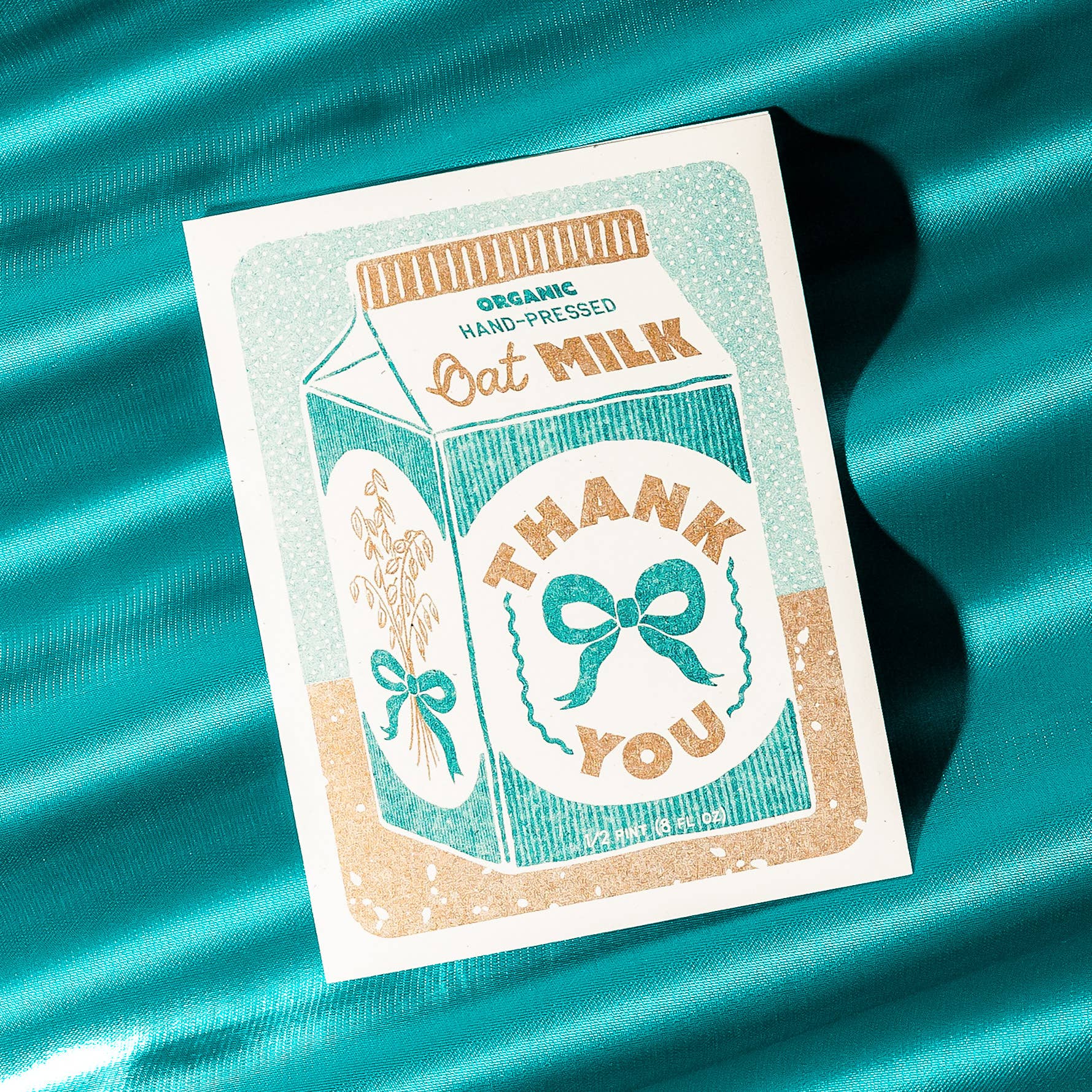 Oat Milk Thank You Card - DIGS