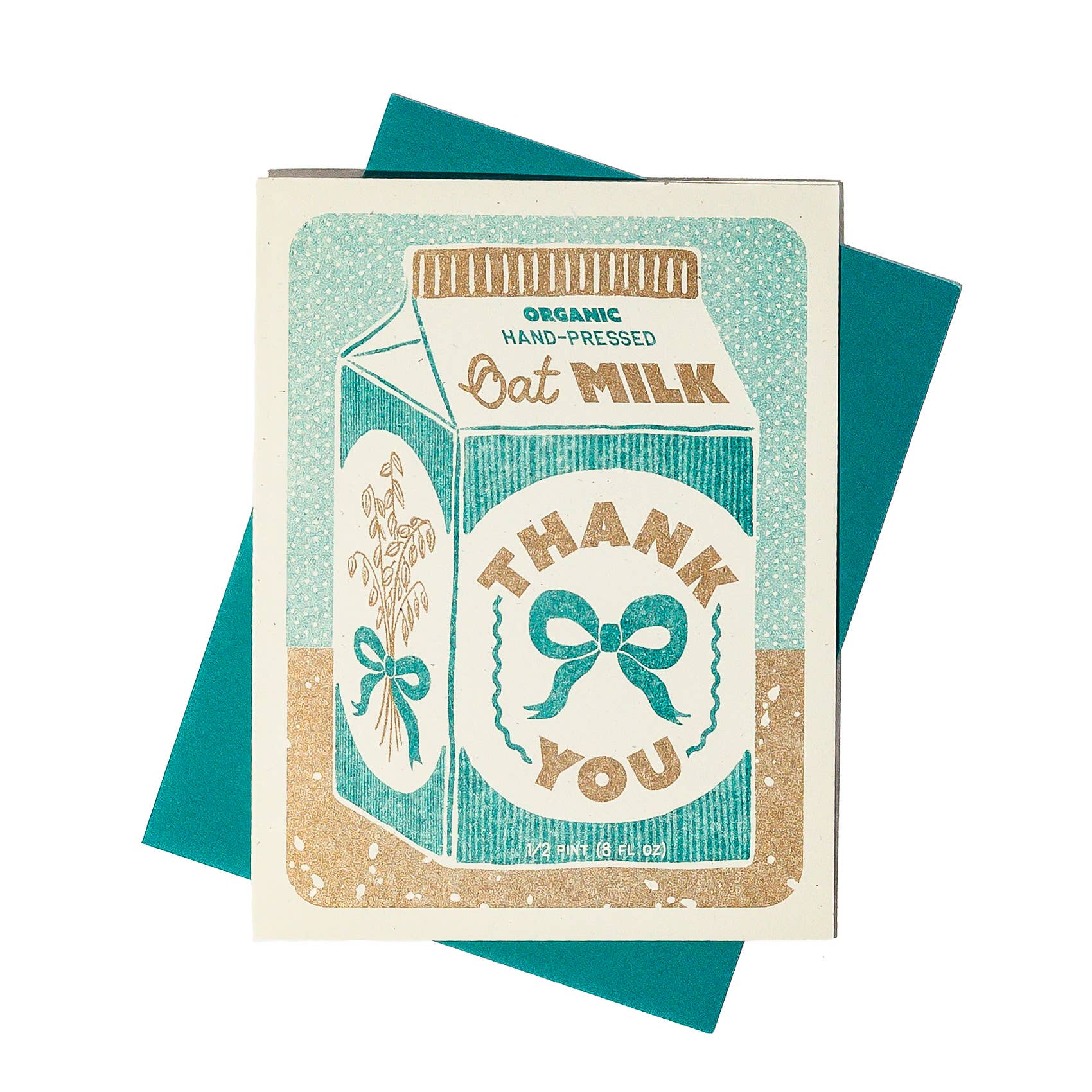 Oat Milk Thank You Card - DIGS