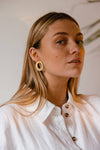 Oblong Oval Earrings - DIGS
