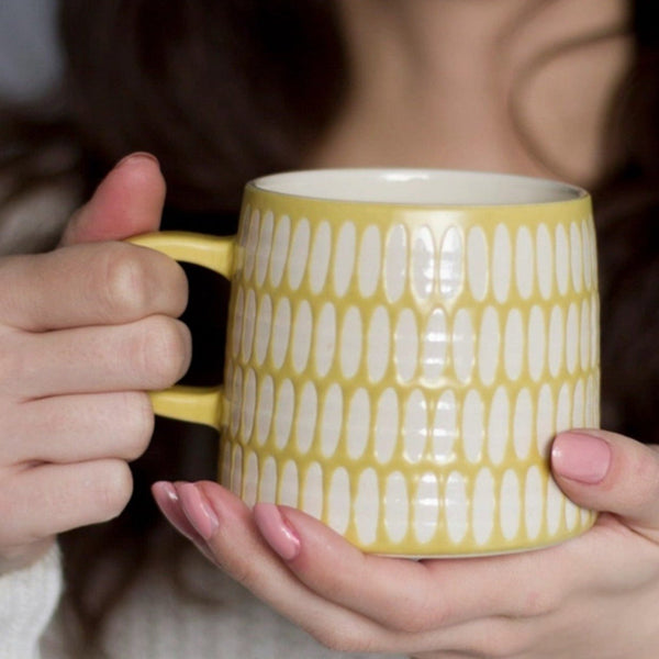 Ochre Imprint Mug - DIGS