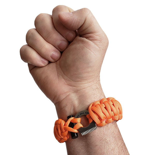 Bracelet de Survie Paracorde Noir & Rouge - Bracelets Tendances Bracelet de Survie Paracorde Noir & Rouge - Bracelets Tendances