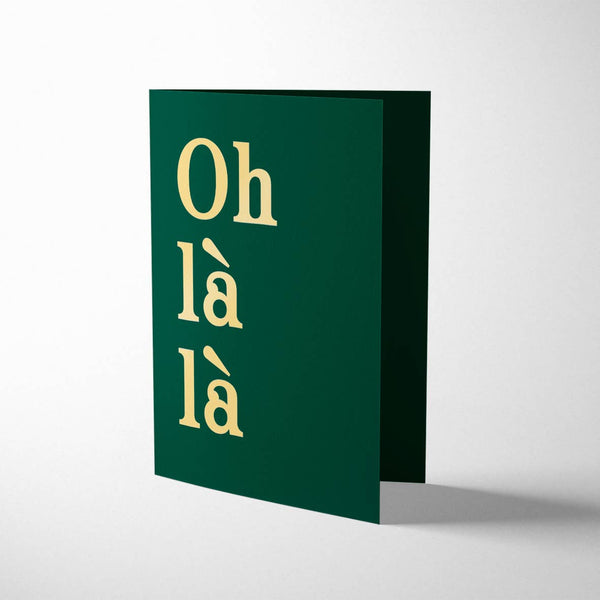 Oh Là Là Card - DIGS