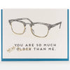 Older and Wiser Birthday Card - DIGS