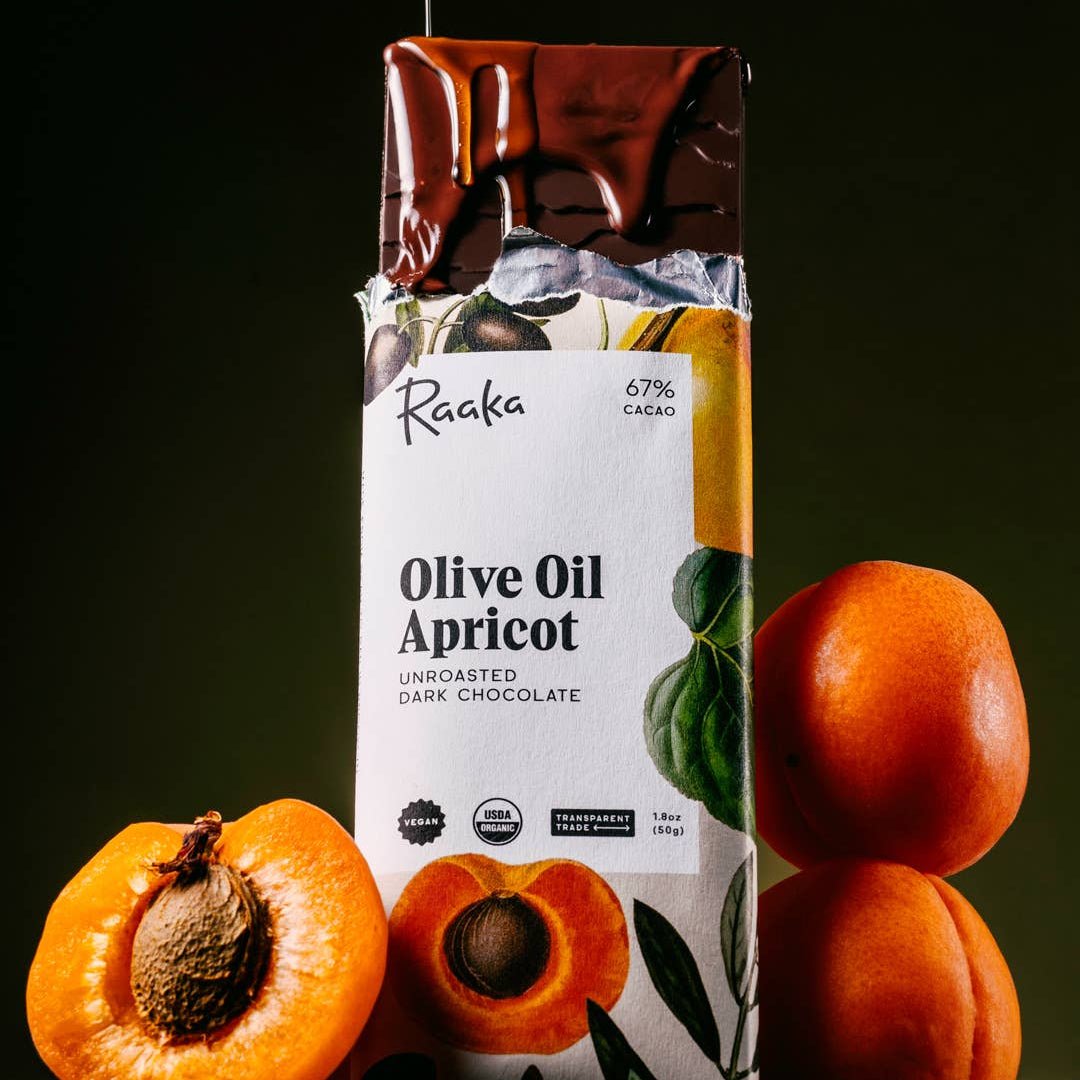 Olive Oil Apricot Chocolate Bar - DIGS