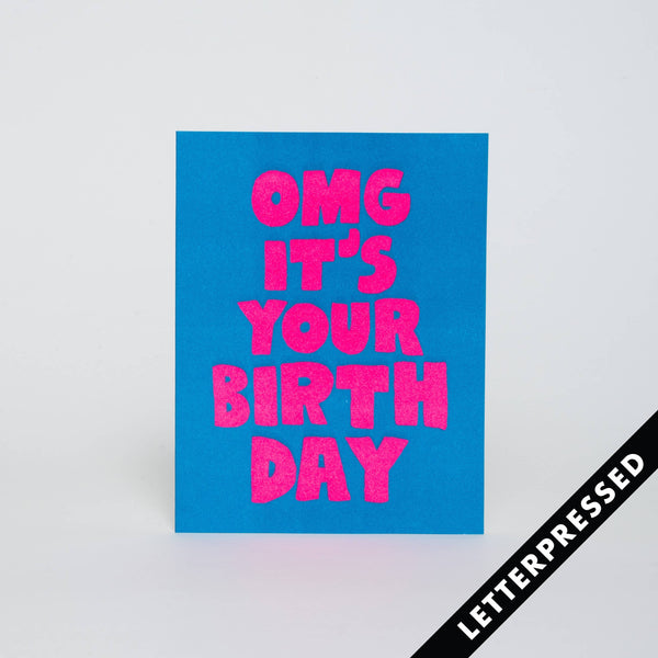 OMG Birthday Card - DIGS