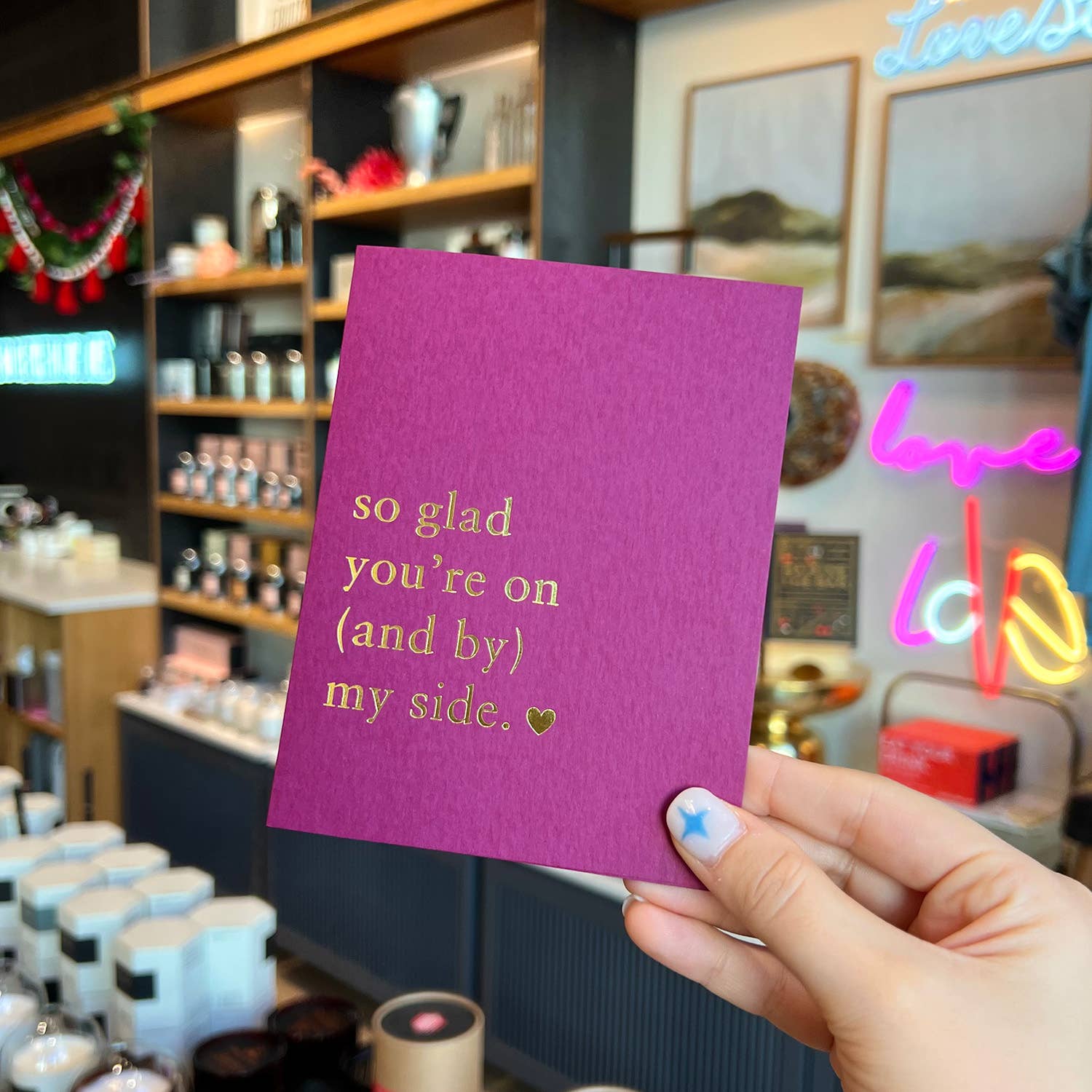 On & By My Side Card - DIGS