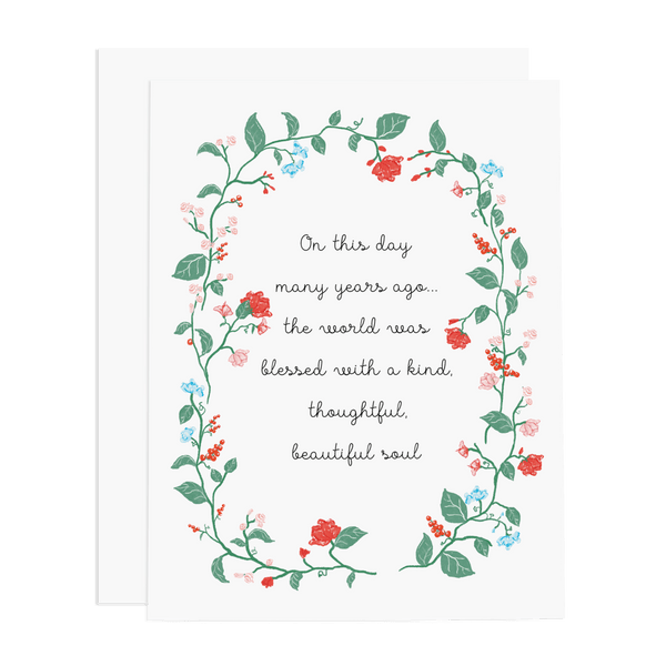 On This Day Birthday Card - DIGS