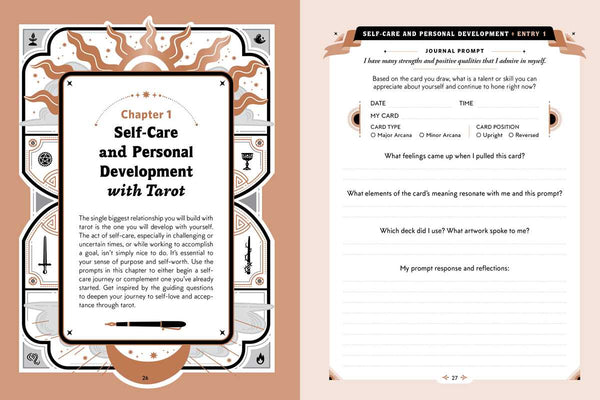 One Card Tarot Journal: 150 Prompts for Single Card Tarot Wisdom - DIGS