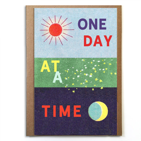 One Day At A Time Card - DIGS