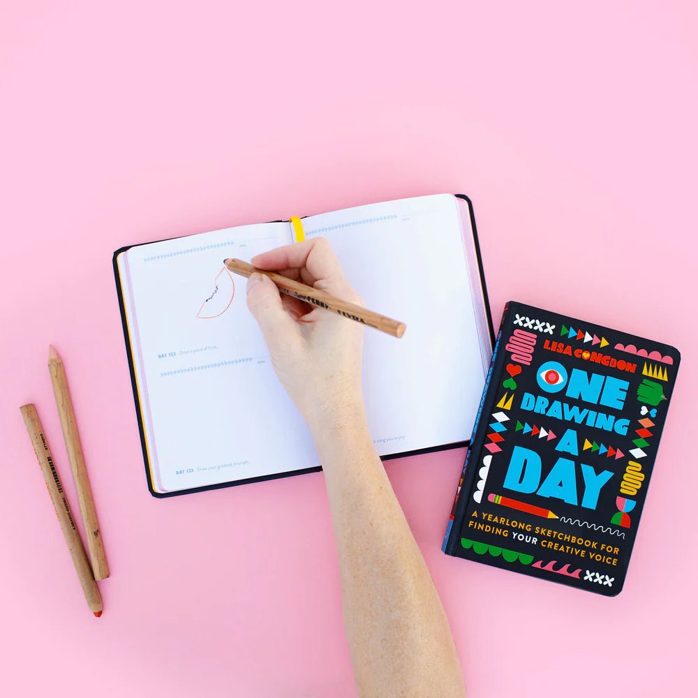 One Drawing A Day - Journal with Prompts - DIGS