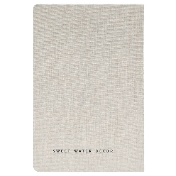 One Line A Day Fabric Journal - Tan - DIGS