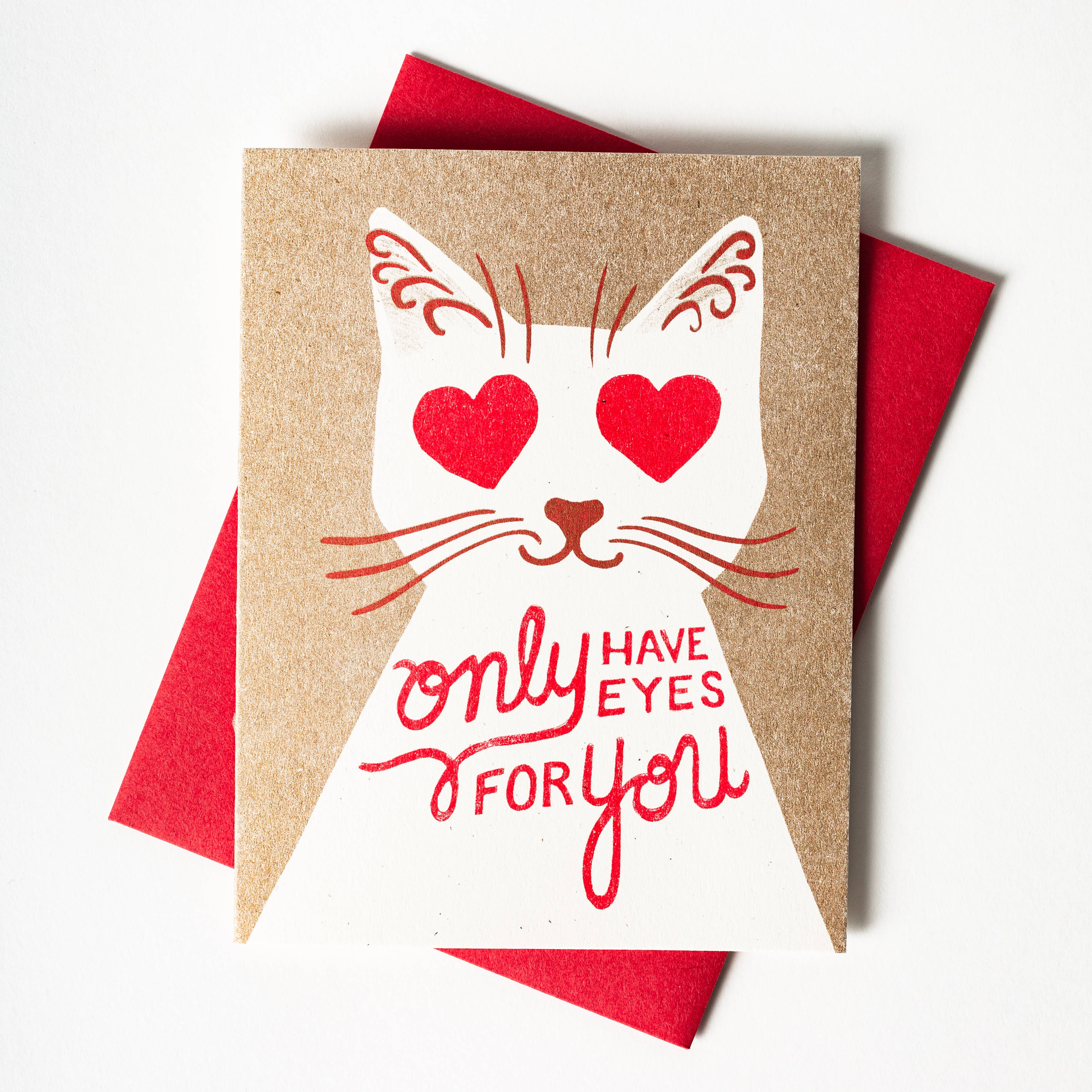 Only Have Eyes For You Love Card - DIGS