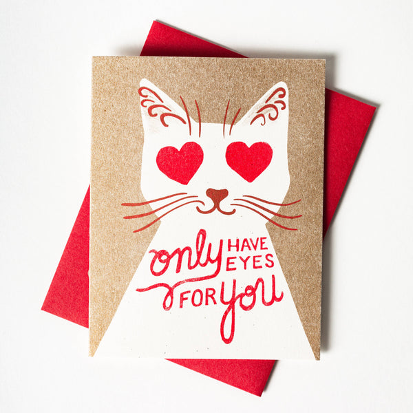 Only Have Eyes For You Love Card - DIGS