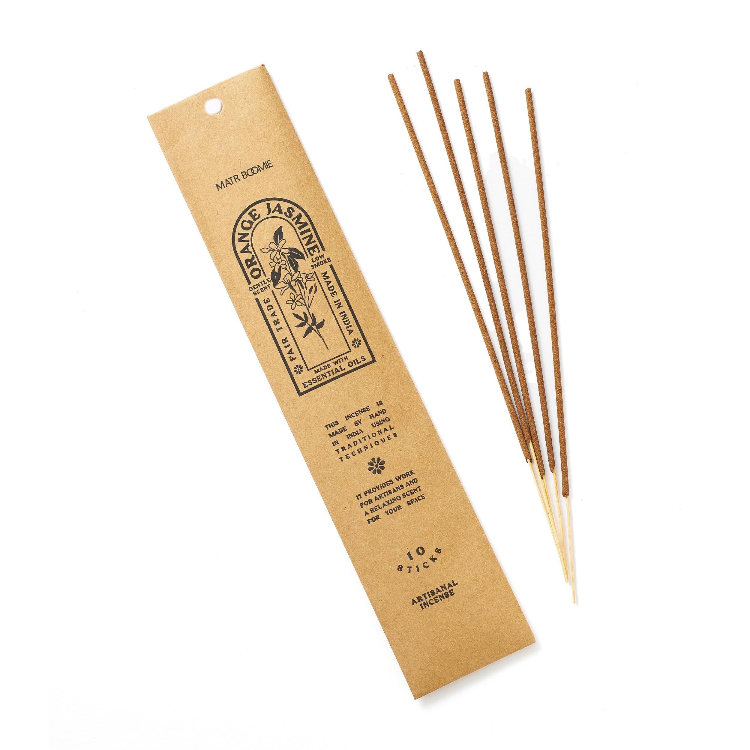 Orange Jasmine Artisanal Incense - DIGS