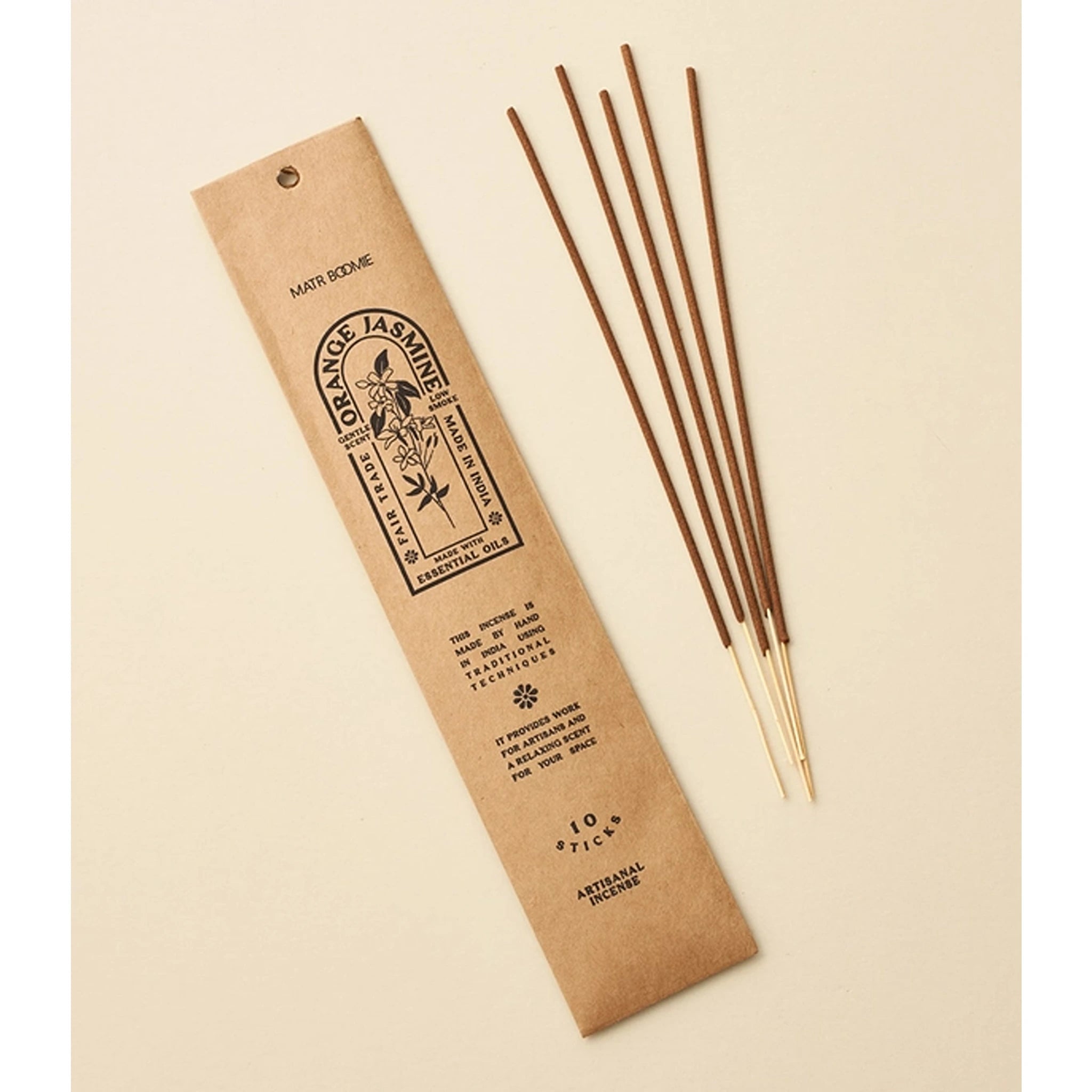 Orange Jasmine Artisanal Incense - DIGS