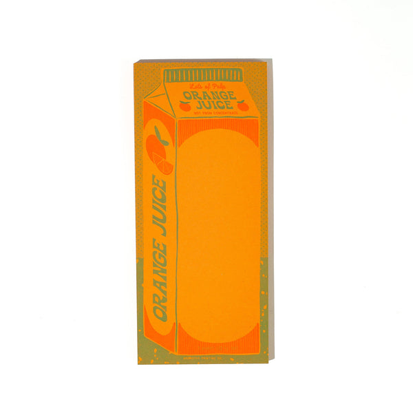 Orange Juice Risograph Notepad - DIGS