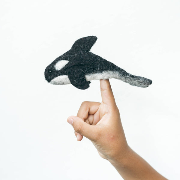 Orca Finger Puppet - DIGS