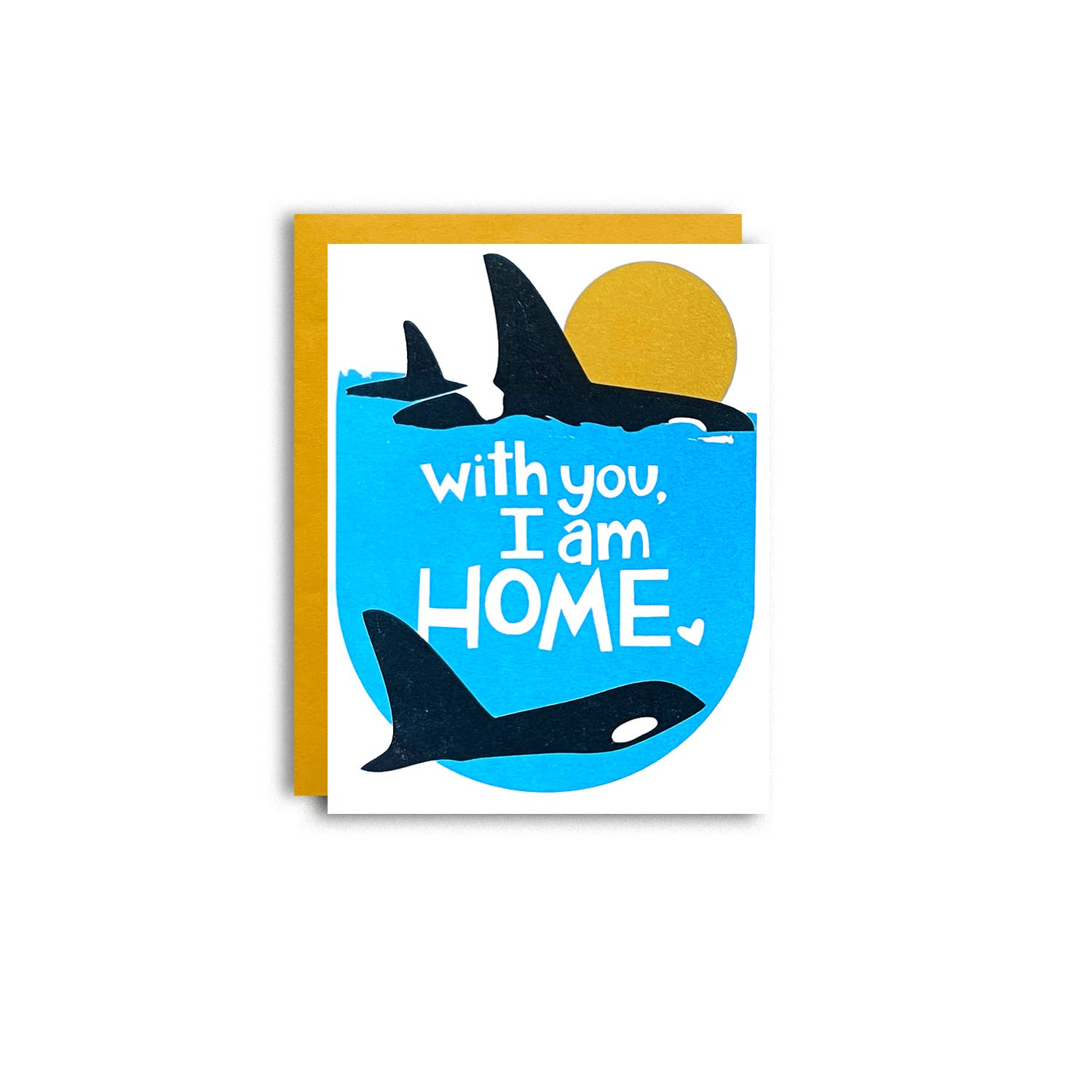 Orca Home Love Card - DIGS