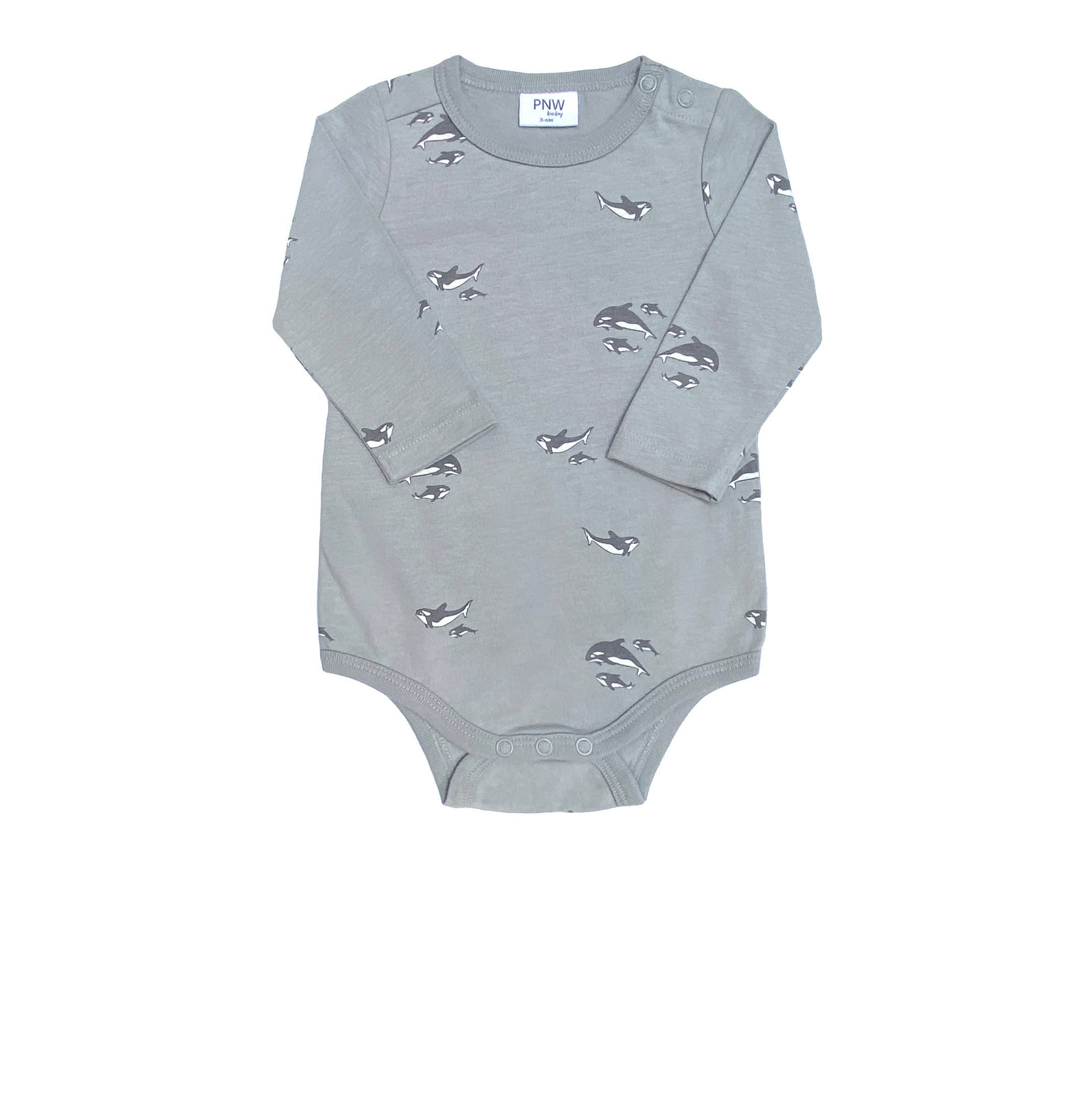 Orca Long Sleeve Onesie - DIGS