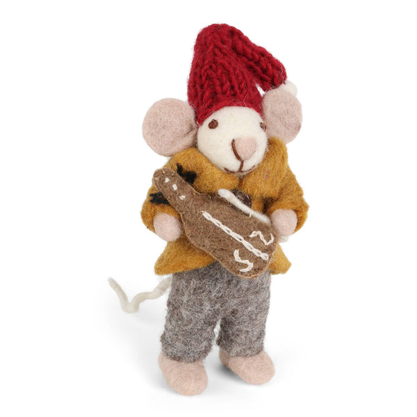 Orchestra Mouse w/Violin Ornament - DIGS