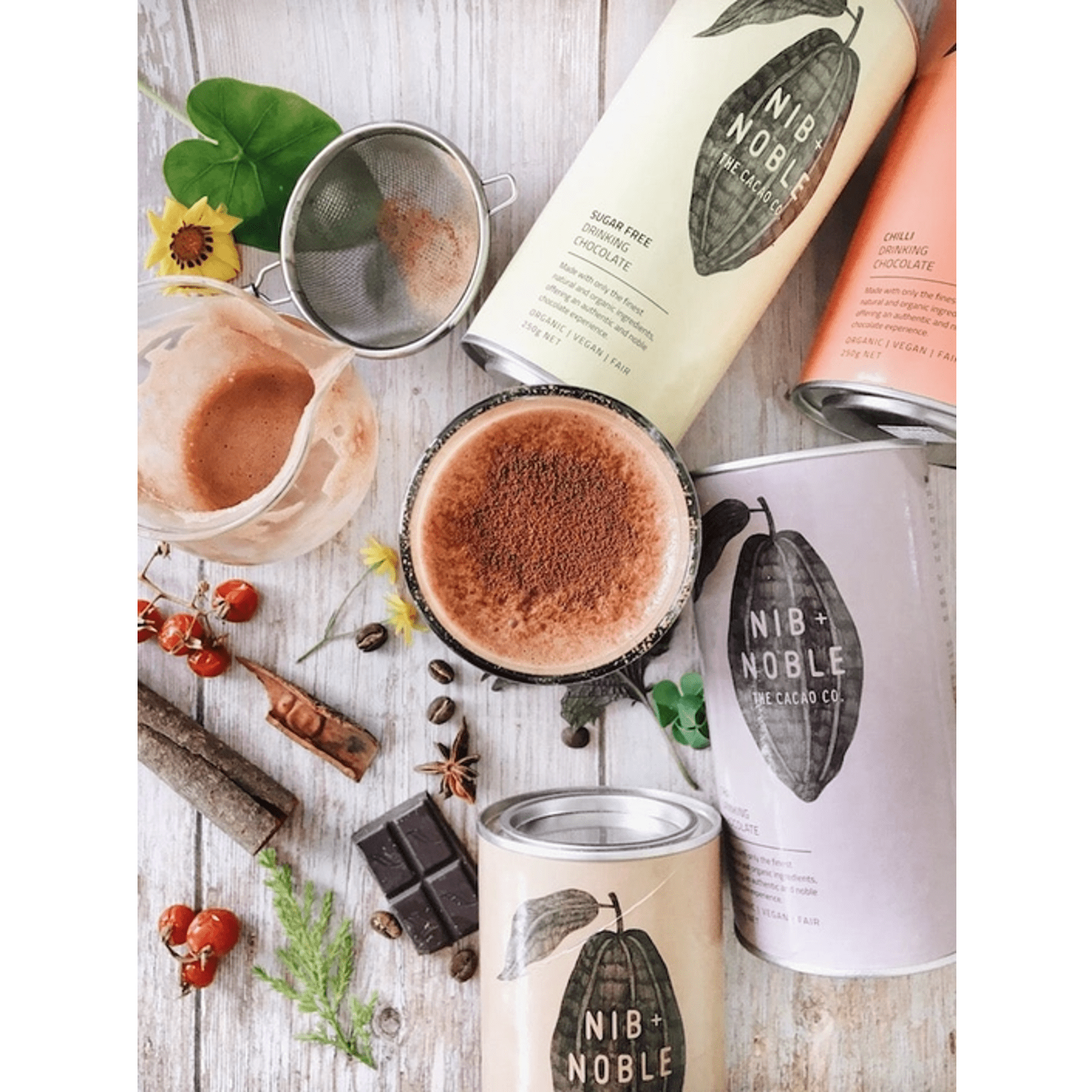Organic Drinking Chocolate: 46% Original - DIGS