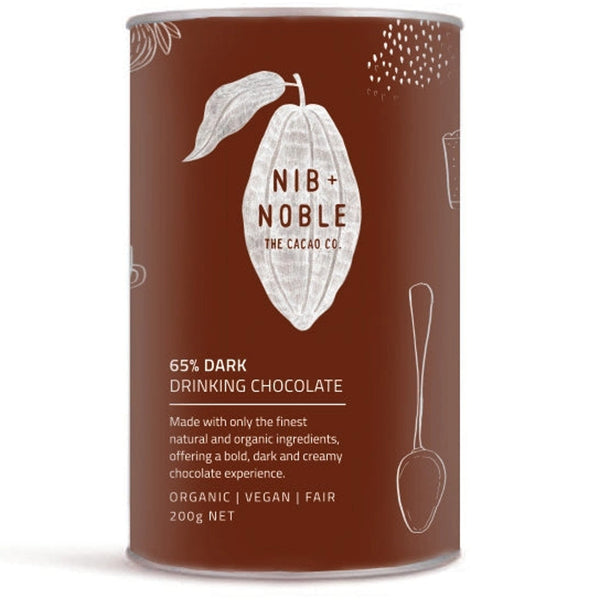 Organic Drinking Chocolate: 65% Dark - DIGS