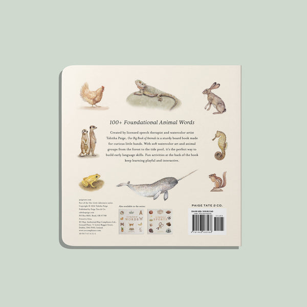 Our Big Book of Animals Board Book - DIGS
