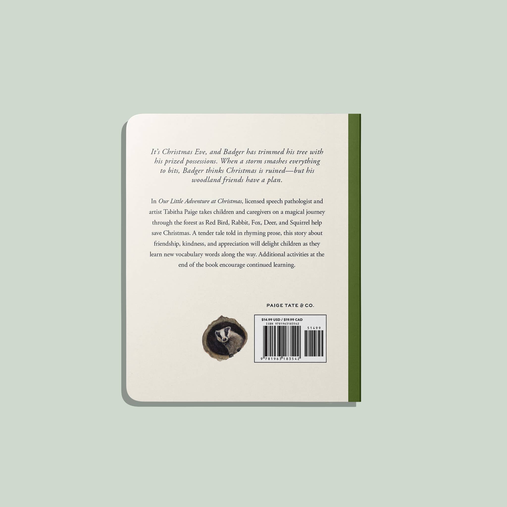 Our Little Adventure at Christmas Book - DIGS