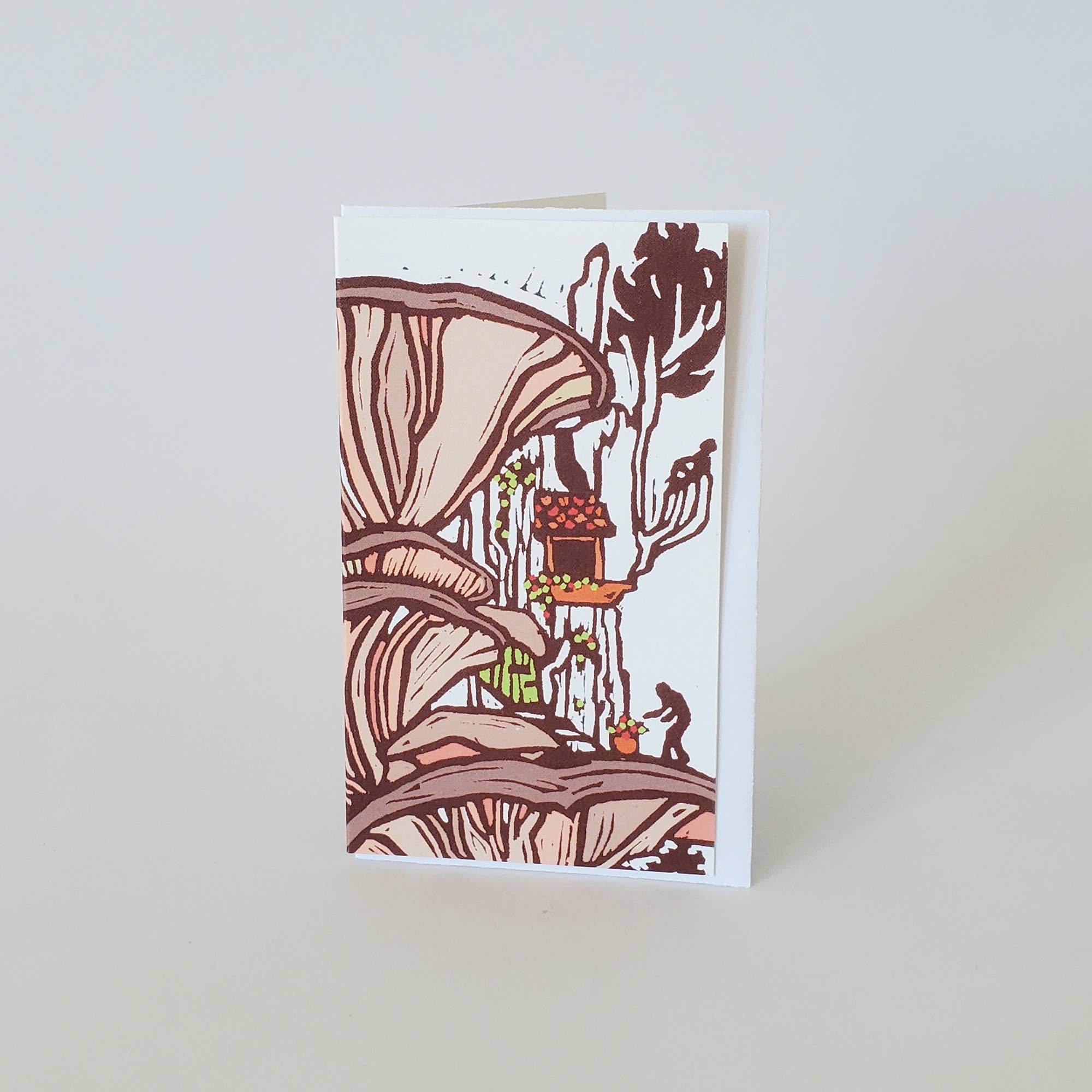 Oyster Mushroom Mini Note Card - DIGS