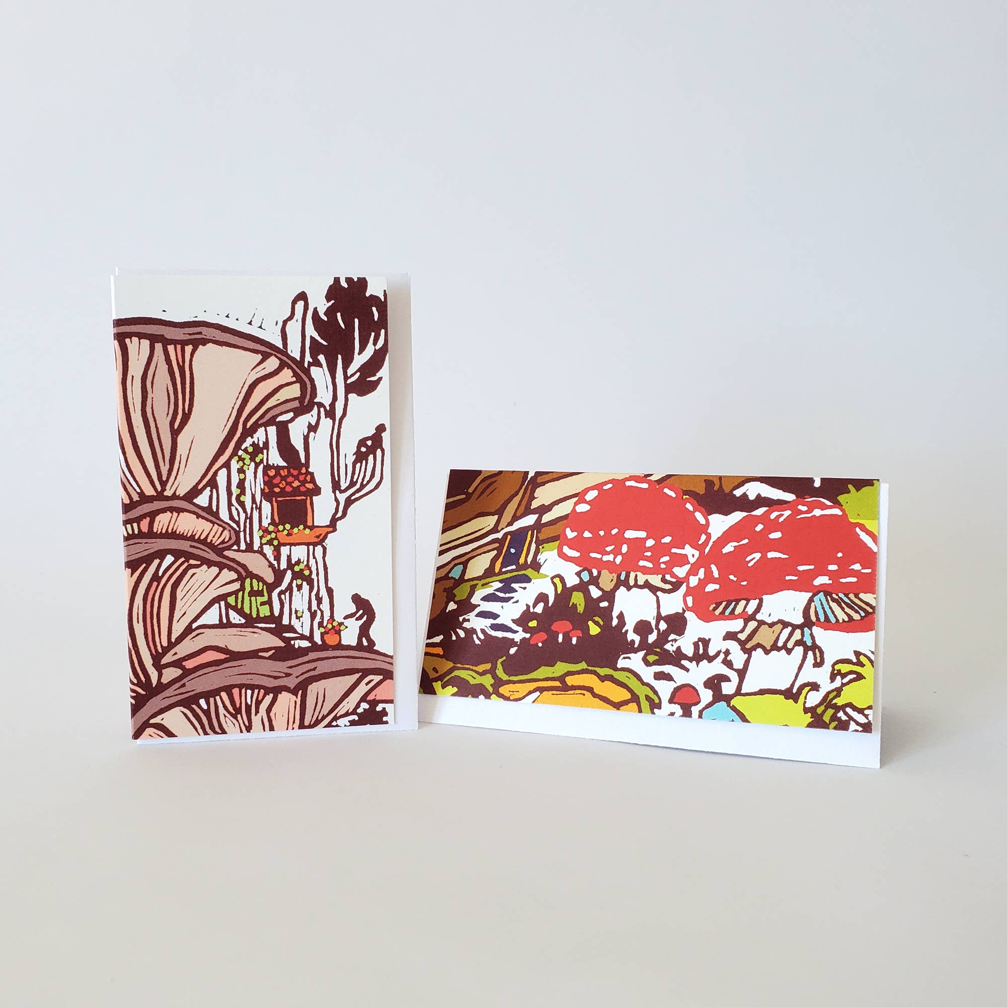Oyster Mushroom Mini Note Card - DIGS