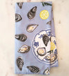 Oysters Cotton Tea Towel - DIGS