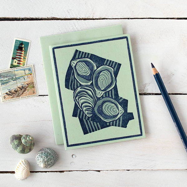 Oysters on the Half Shell Card - DIGS