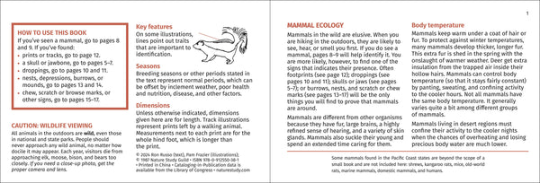 Pacific Coast Mammal Finder Pocket Guide - DIGS