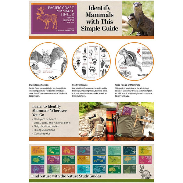 Pacific Coast Mammal Finder Pocket Guide - DIGS
