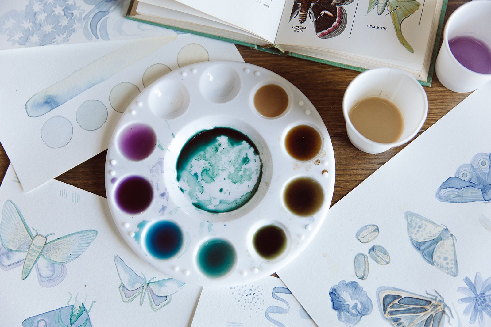 Paint with Coffee + Tea Art Kit - DIGS