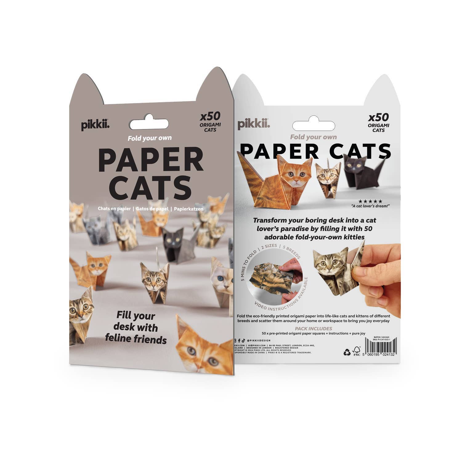 Paper Cats Origami Kit - DIGS