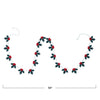 Paper Holly Mini Garland - DIGS