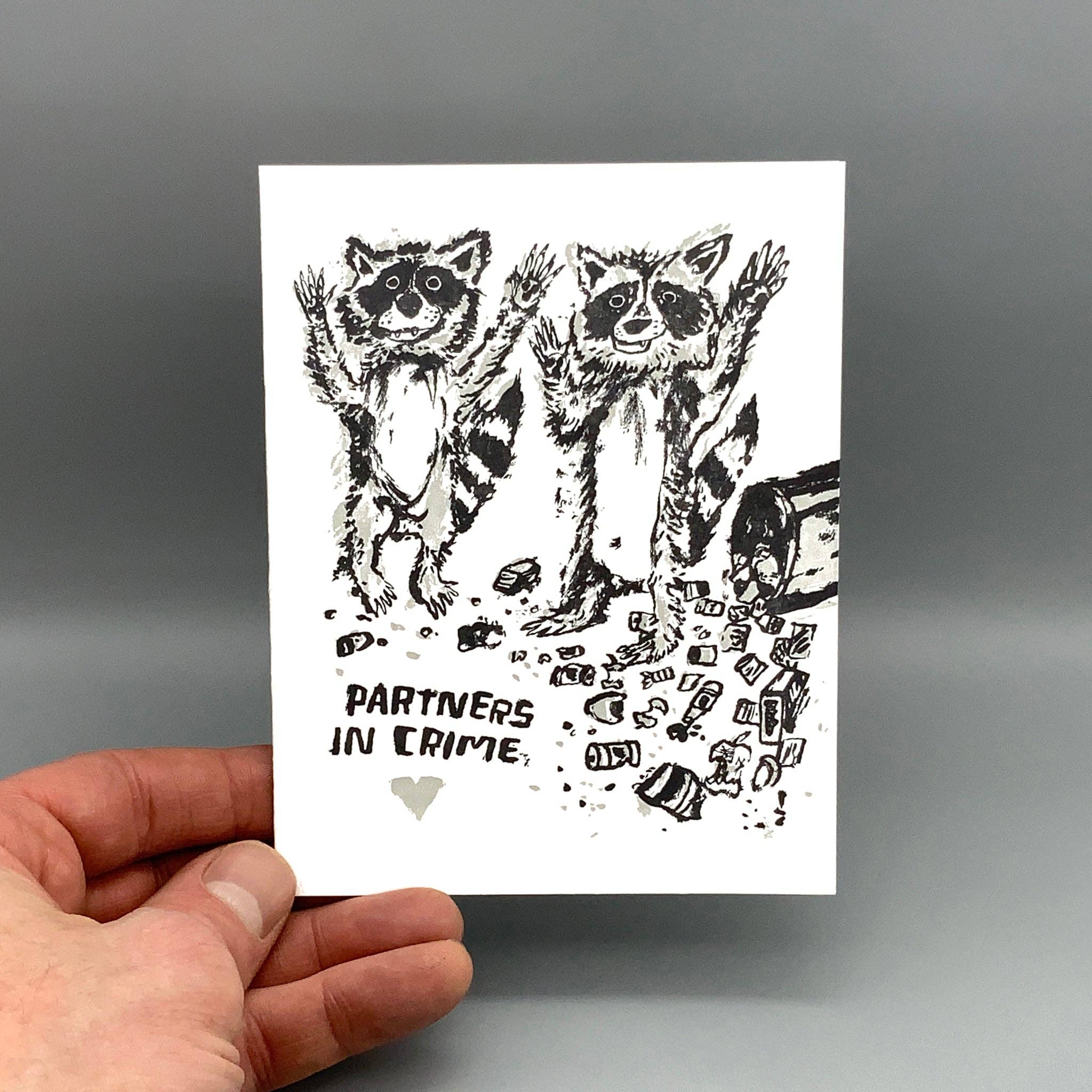 Partners In Crime Love Card - DIGS