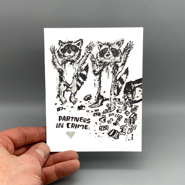 Partners In Crime Love Card - DIGS