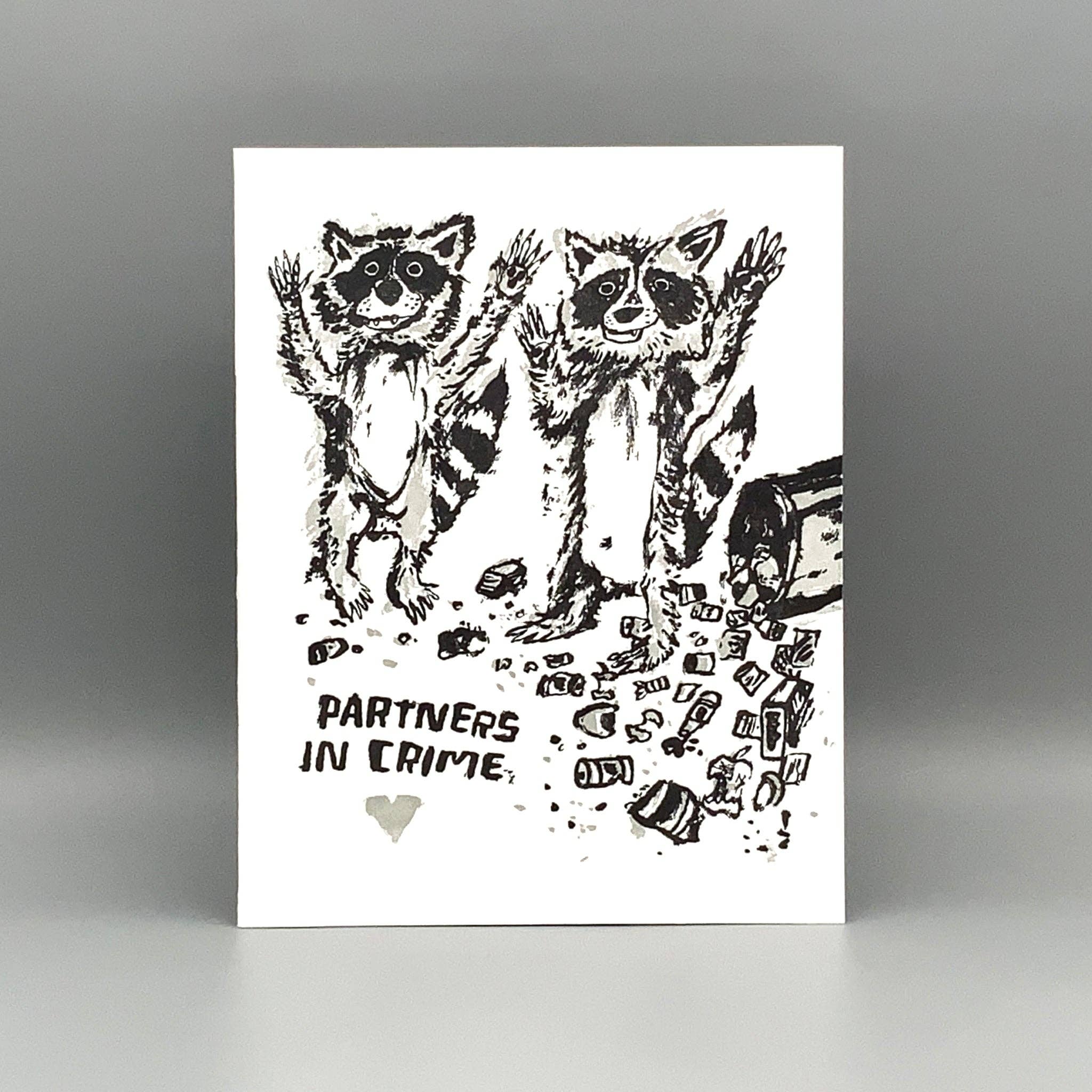 Partners In Crime Love Card - DIGS