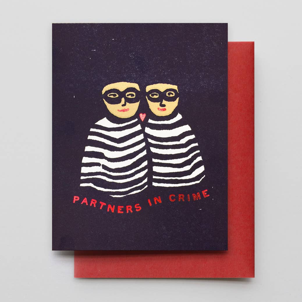 Partners In Crime Love Card - DIGS