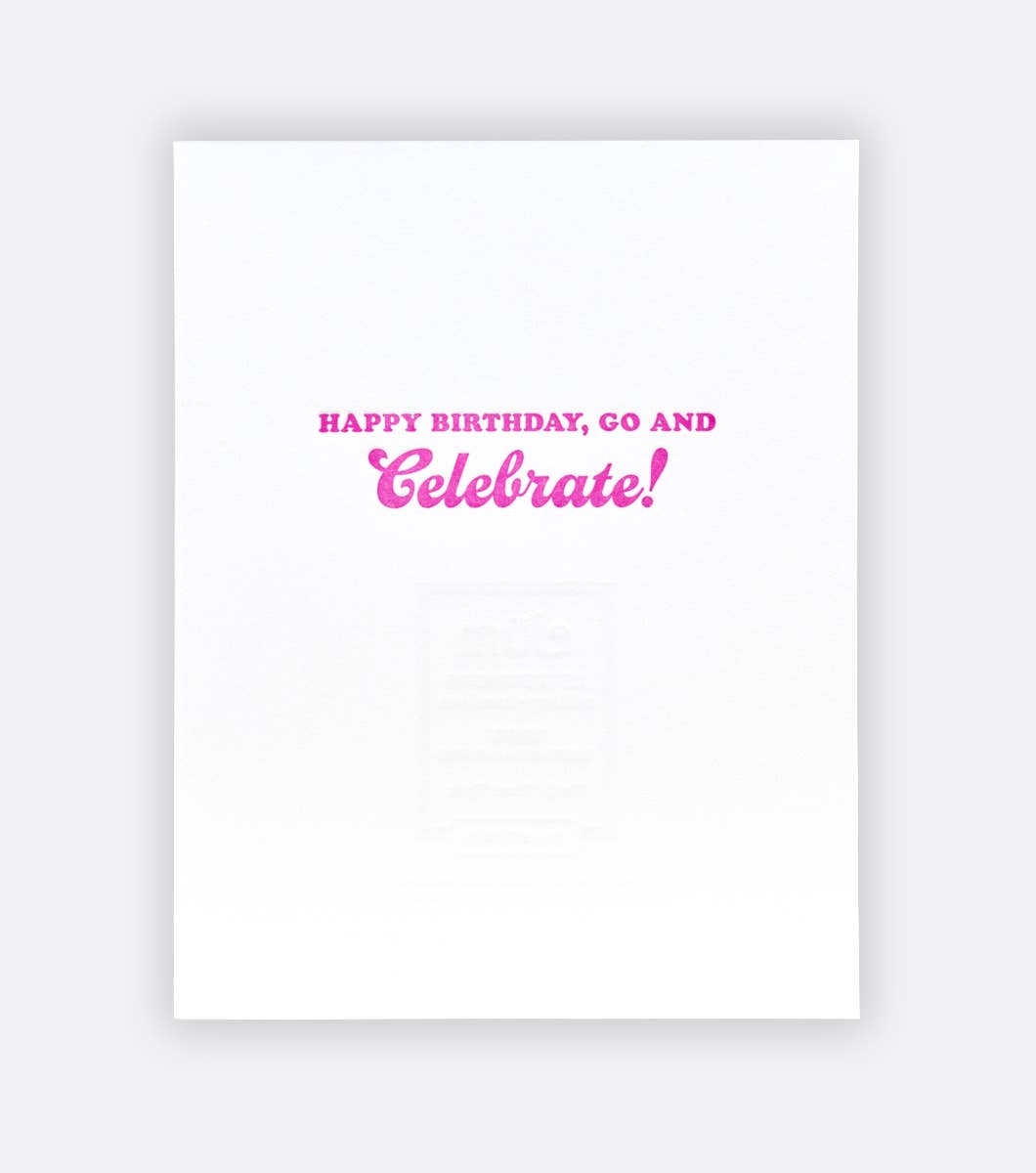 Party Shoe Time Birthday Card - DIGS