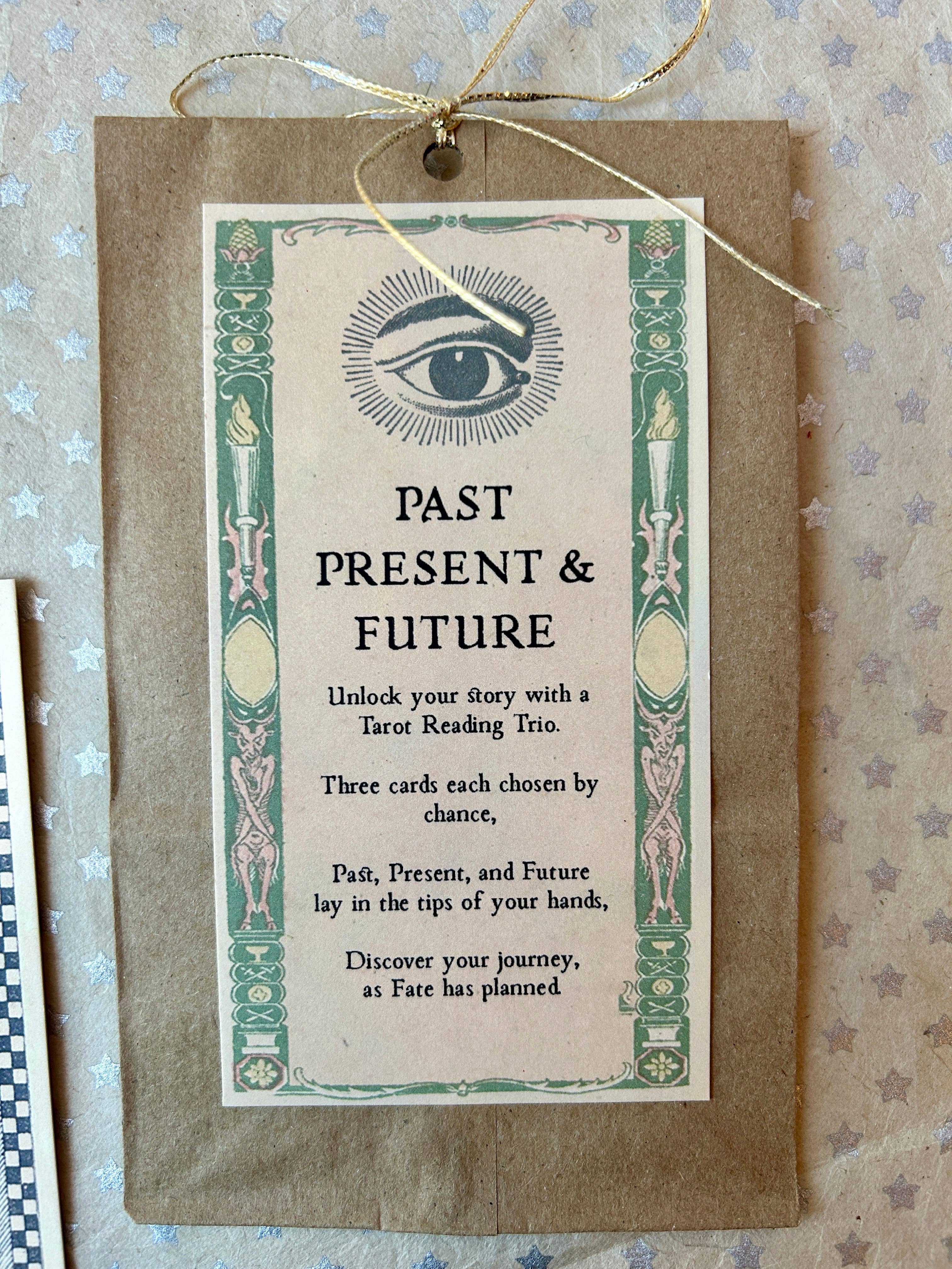 Past Present & Future Tarot Reading Cards - DIGS