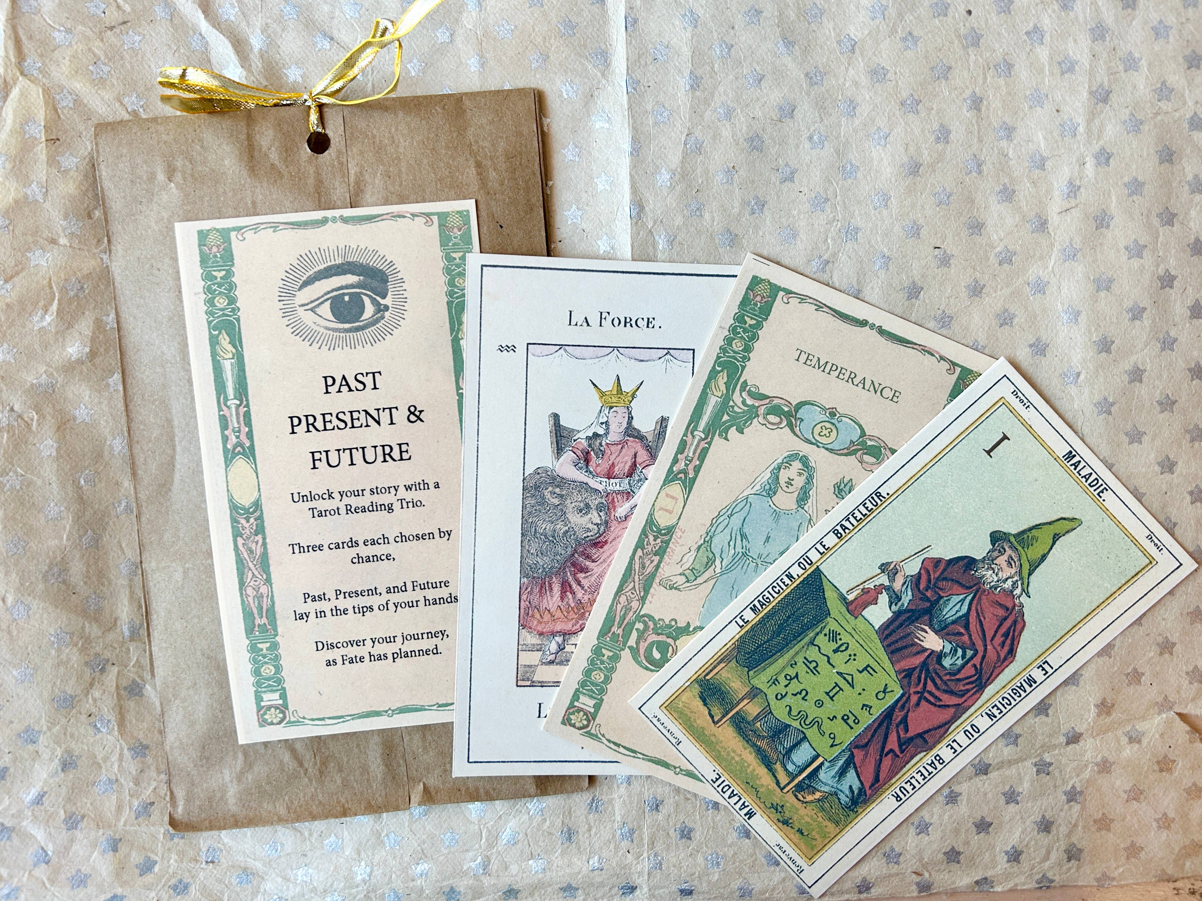 Past Present & Future Tarot Reading Cards - DIGS