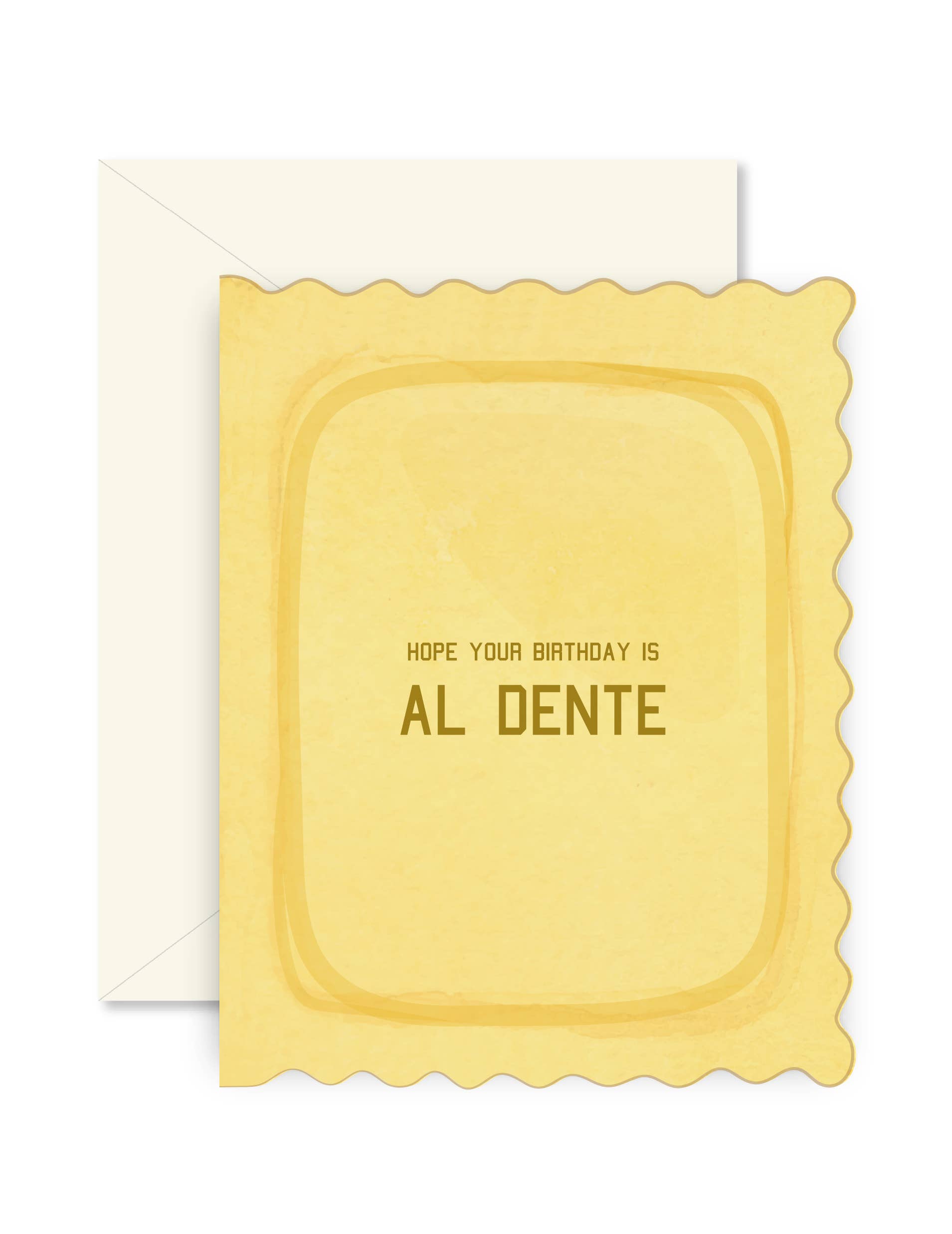 Pasta Al Dente Birthday Card - DIGS