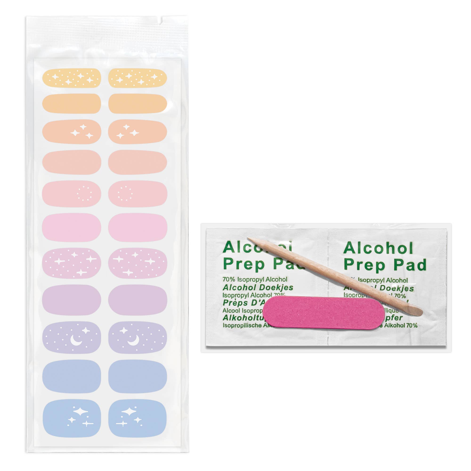 Pastel Ombre Nail Wrap Kit - DIGS